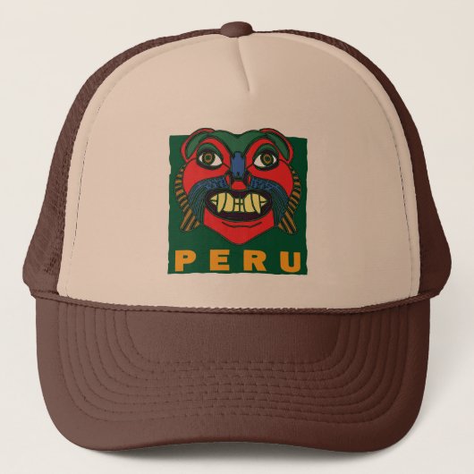 PERUVIAN MASK TRUCKER PET (Voorkant)