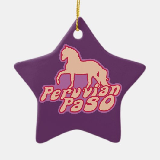 Peruvian Paso Keramisch Ornament (Voorkant)