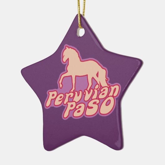 Peruvian Paso Keramisch Ornament (Links)