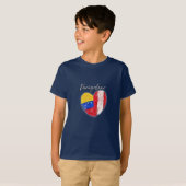 “Peruzolano” – Orgullo Perú-Venezuela T-shirt (Voorkant volledig)