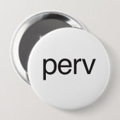 perv ronde button 4,0 cm (Voorkant /achterkant)