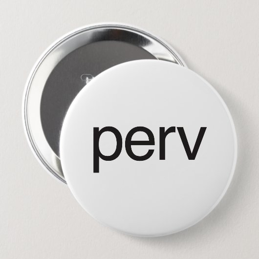 perv ronde button 4,0 cm (Voorkant /achterkant)