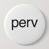 perv ronde button 4,0 cm (Voorkant)