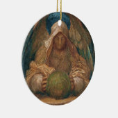 Pervading Spirit Angel Keramisch Ornament (Rechts)