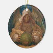 Pervading Spirit Angel Keramisch Ornament (Links)