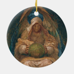 Pervading Spirit Angel Keramisch Ornament