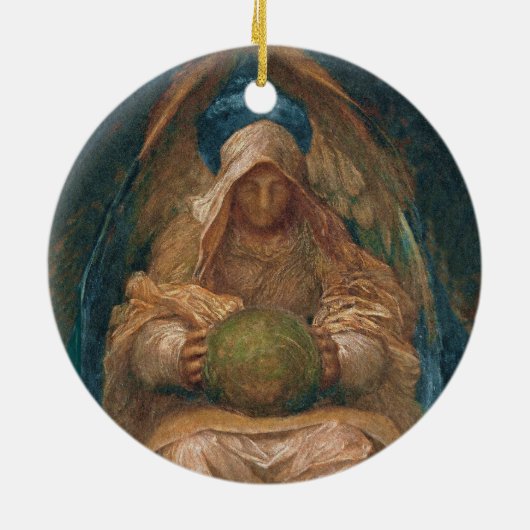 Pervading Spirit Angel Keramisch Ornament (Achterkant)
