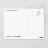 Pervoskia Collage Aflame Briefkaart (Achterkant)