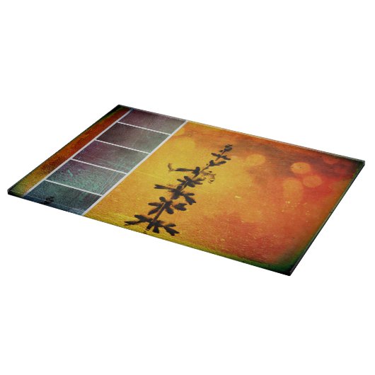 Pervoskia Collage Aflame Cutting Board Snijplank (Hoek)