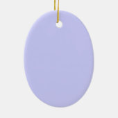 Perwinkle en Dark Blue Zee Horse Keramisch Ornament (Achterkant)