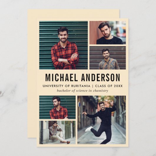 Perzeren | 6 Fotochromatografische partij Kaart (Voorkant / Achterkant)