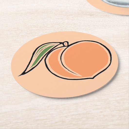 Perzeren Ronde Kartonnen Onderzetter (Gebogen)