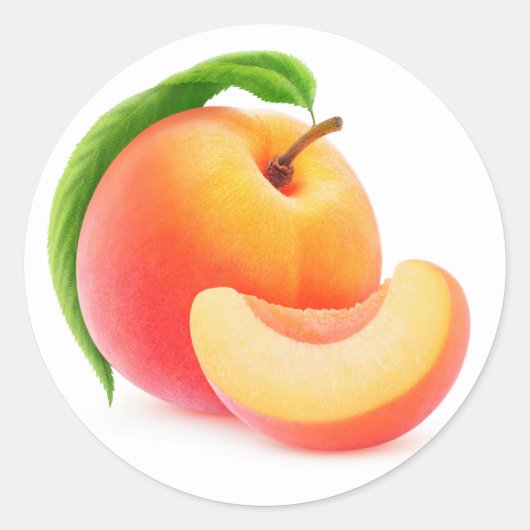 Perzeren Ronde Sticker (Voorkant)