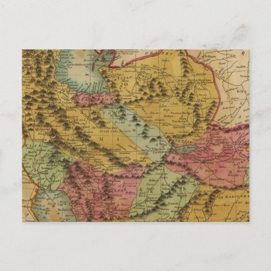 Perzië 2 briefkaart (Voorkant)