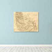 Perzië 2 canvas afdruk (Insitu (Houten vloer))