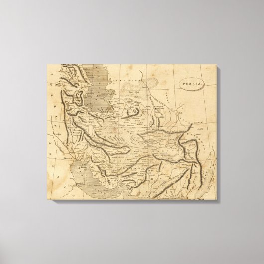 Perzië 2 canvas afdruk (Voorkant)