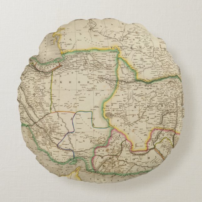 Perzië 3 rond kussen (Voorkant)