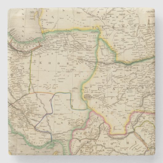 Perzië 3 stenen onderzetter (Voorkant)