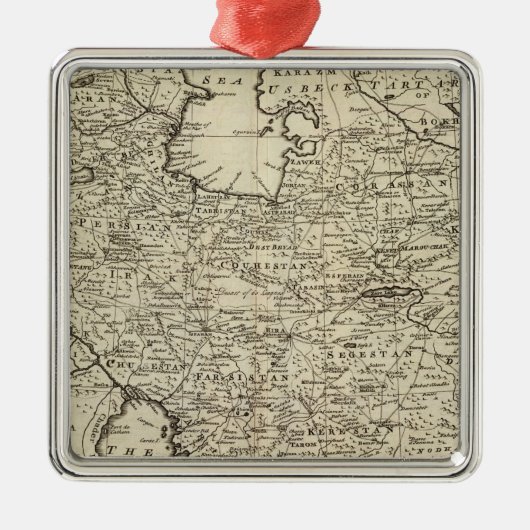 Perzië 5 metalen ornament (Voorkant)