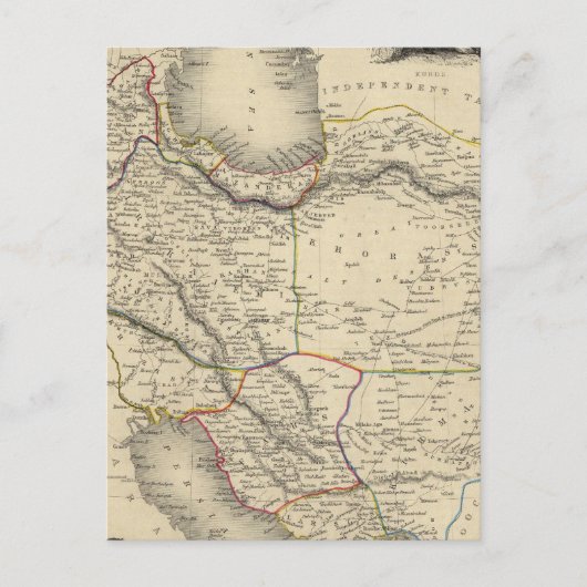 Perzië 6 briefkaart (Voorkant)