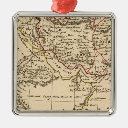 Perzië, Arabië Metalen Ornament (Voorkant)