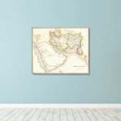Perzië en Arabië Canvas Afdruk (Insitu (Houten vloer))