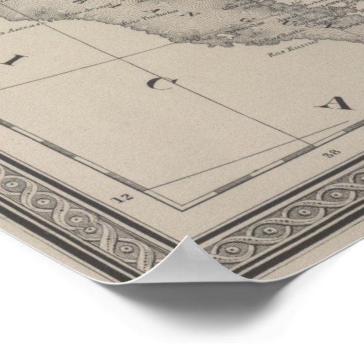 Perzië en Arabië Poster (Hoek)