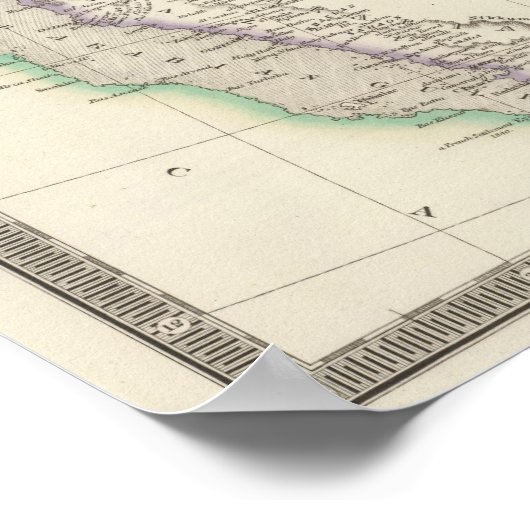 Perzië en Arabië Poster (Hoek)