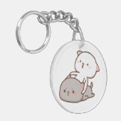 Perzië houdt van Goma door een coupese beweging Sleutelhanger (Voorkant Links)