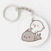 Perzië houdt van Goma door een coupese beweging Sleutelhanger (Voorkant)