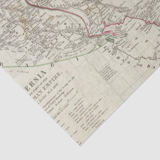 Perzië, Ottomaans Rijk Tissuepapier (Detail)