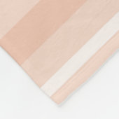 Perziekstrepen Fleece Deken (Hoek)