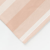 Perziekstrepen Fleece Deken (Hoek)