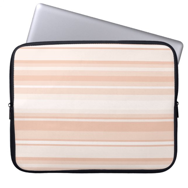 Perziekstrepen Laptop Sleeve (Voorkant)