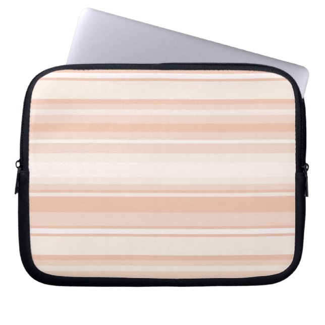 Perziekstrepen Laptop Sleeve (Voorkant)
