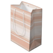 Perziekstrepen Medium Cadeauzakje (Achterkant Gekanteld)