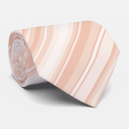 Perziekstrepen Stropdas (Opgerold)