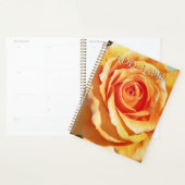 Perzik Abrikozen Roos Planner voor het geven van b (Display)