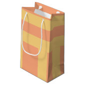 Perzik achtig klein cadeauzakje (Achterkant Gekanteld)