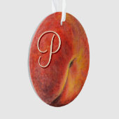 perzik-acryl-Ornament Ornament (voorkant)