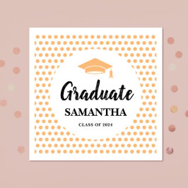 Perzik Afstuderen Servet