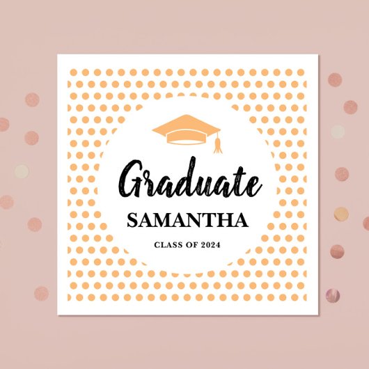 Perzik Afstuderen Servet