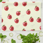 Perzik Appels Theedoek (Gevouwen)
