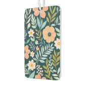 Perzik, blauw en groen Boho Whimsical Luchtverfrisser (Links)