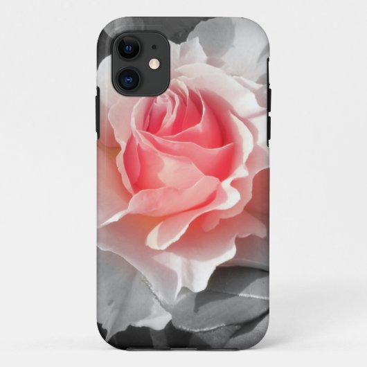 Perzik Bliss Roos Case-Mate iPhone Case (Achterkant)