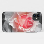 Perzik Bliss Roos Case-Mate iPhone Case (Achterkant (horizontaal))
