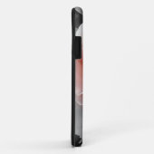 Perzik Bliss Roos Case-Mate iPhone Case (Achterkant/rechts)