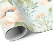 Perzik Bloeiende Bloembloem Verpakking Papier (Rol Hoek)