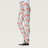 Perzik Bloemen Leggings (Links)