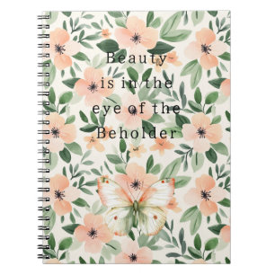 Perzik Bloemen Schoonheid Waarnemer Notitieboek